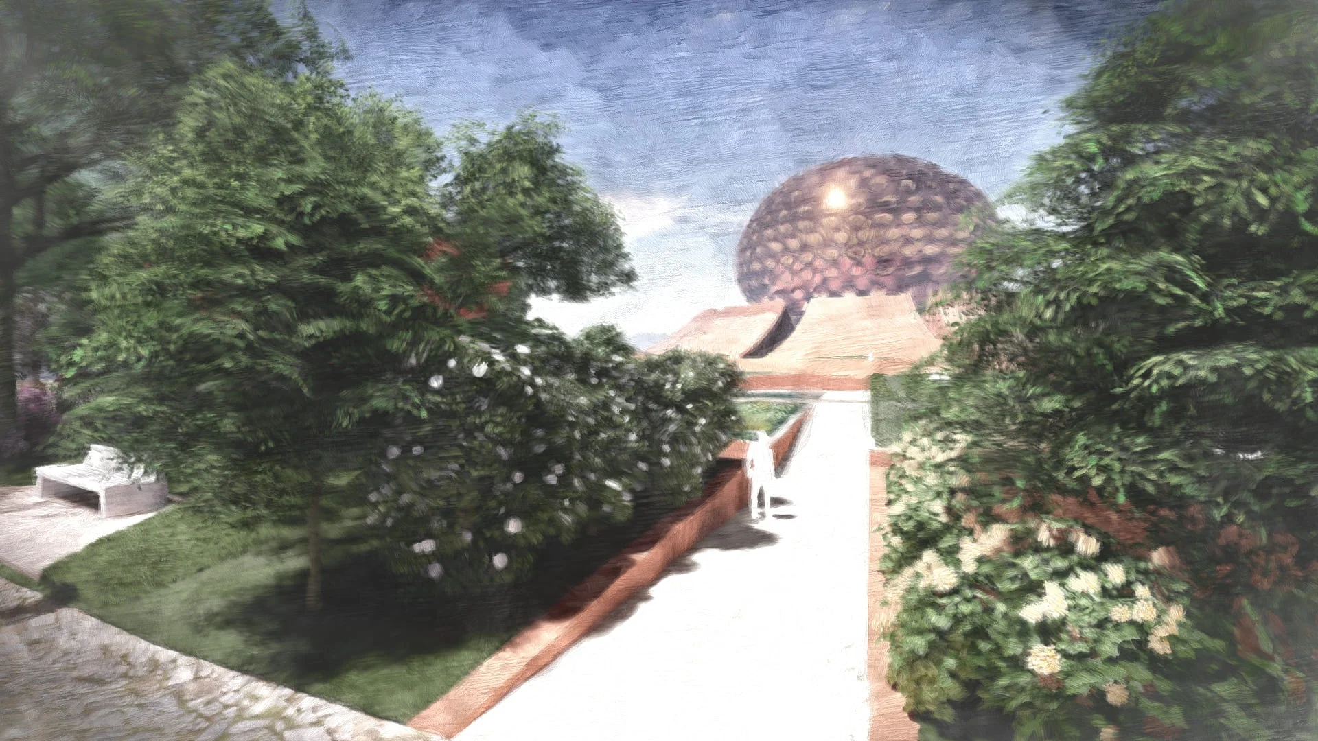 Auroville/Matrimandir