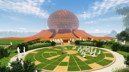 Auroville/Matrimandir